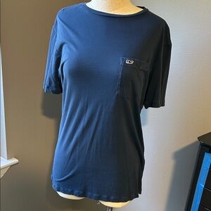 Vineyard Vines Classic Navy Tee